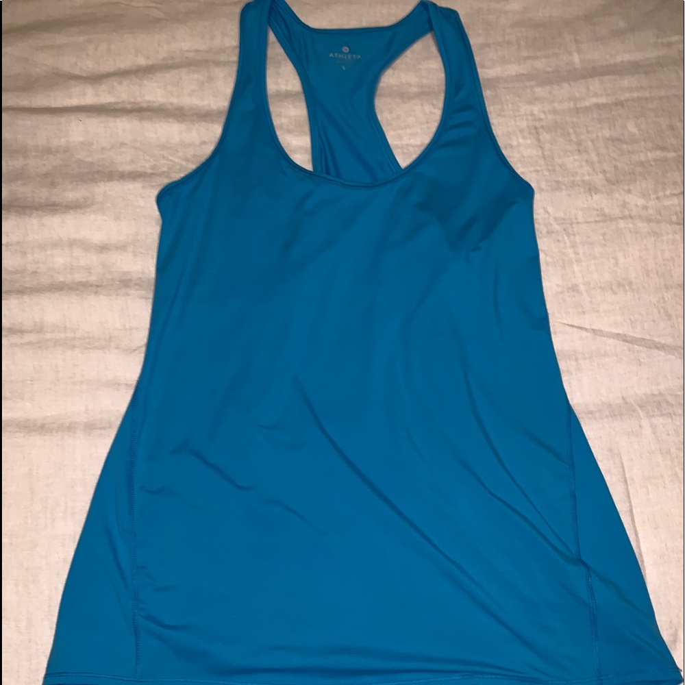 Athleta Chi Tank- Turquoise
